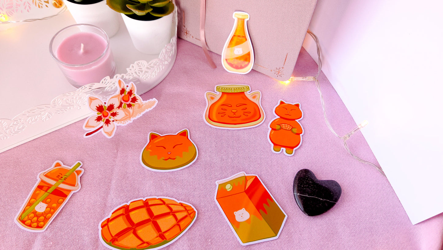 Fruit Cats - Mango