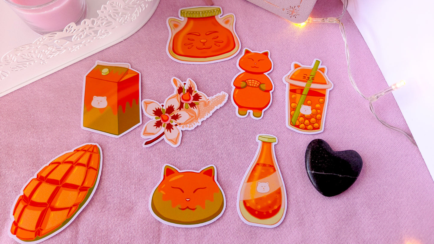 Fruit Cats - Mango