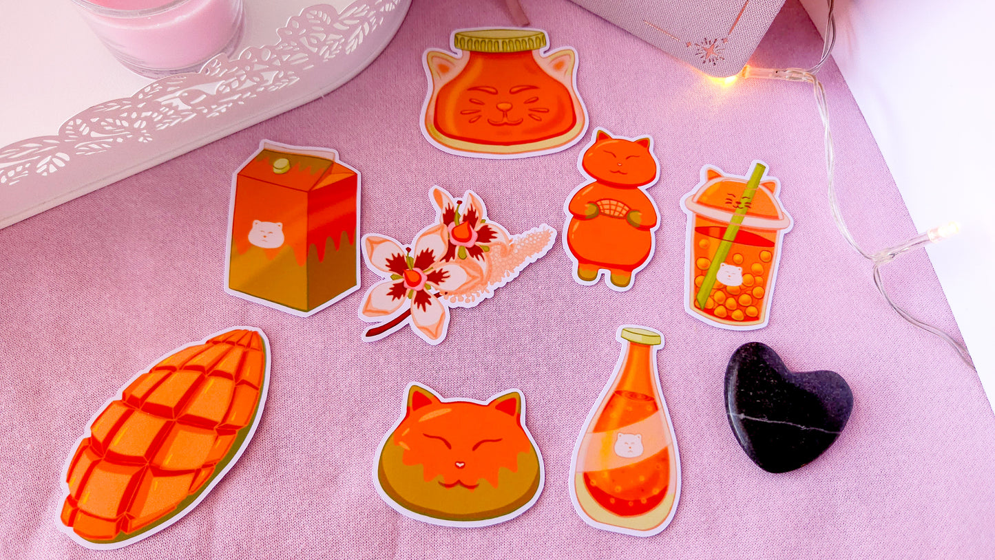 Fruit Cats - Mango