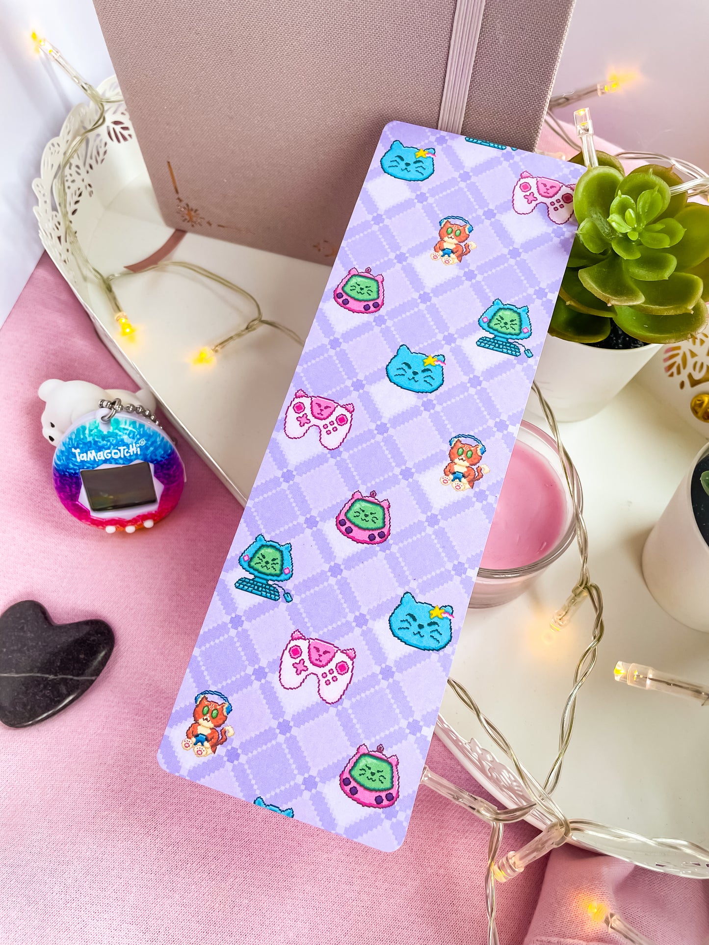 Gamer Cat Bookmark