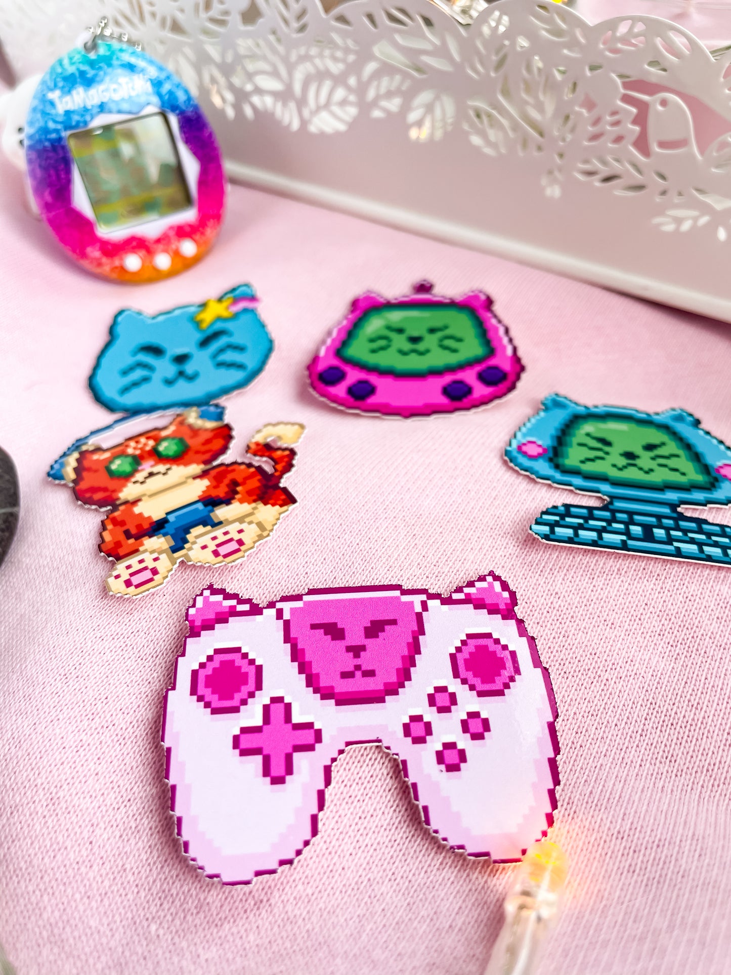 Gamer Cats Sticker Set