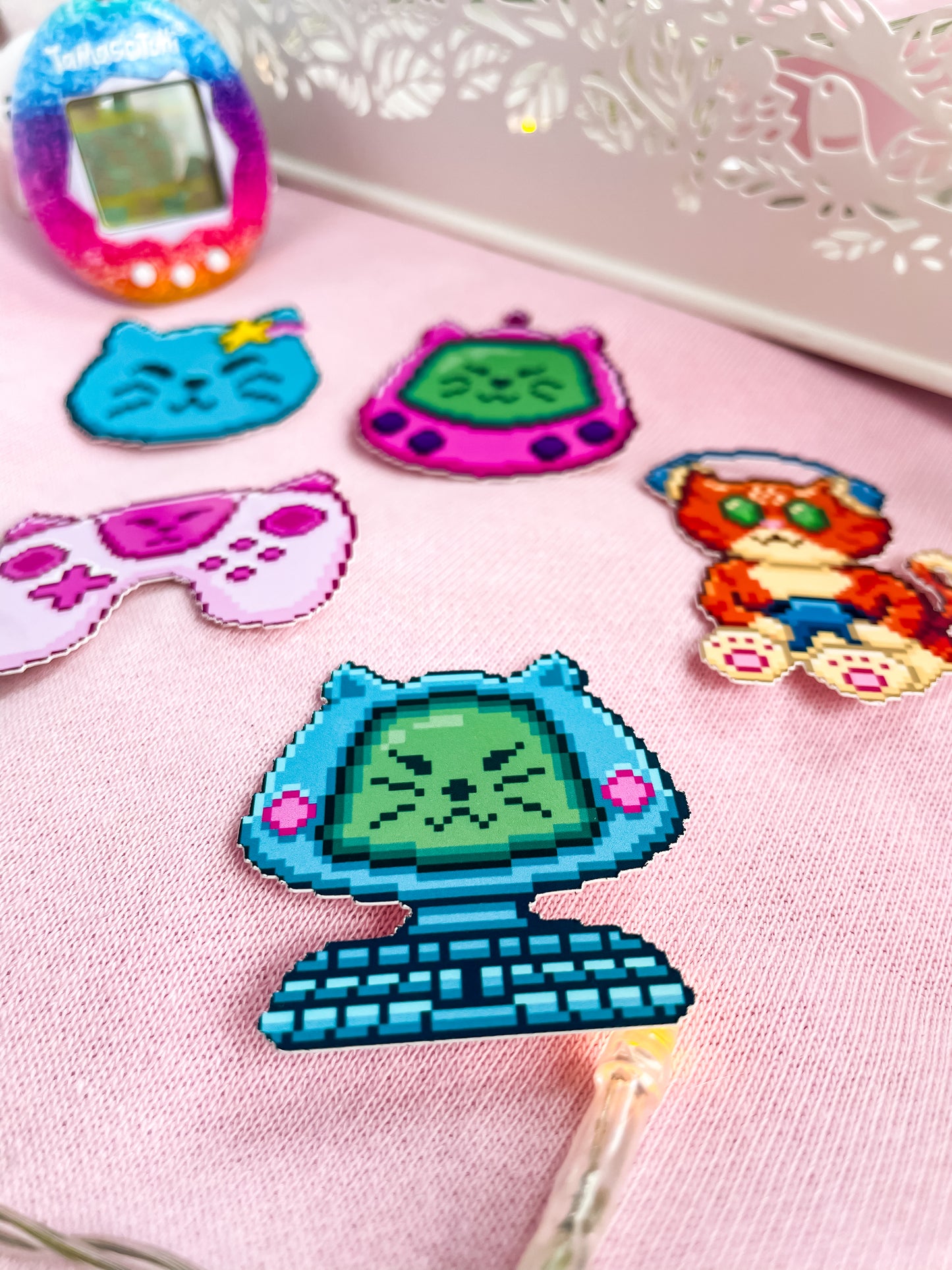 Gamer Cats Sticker Set