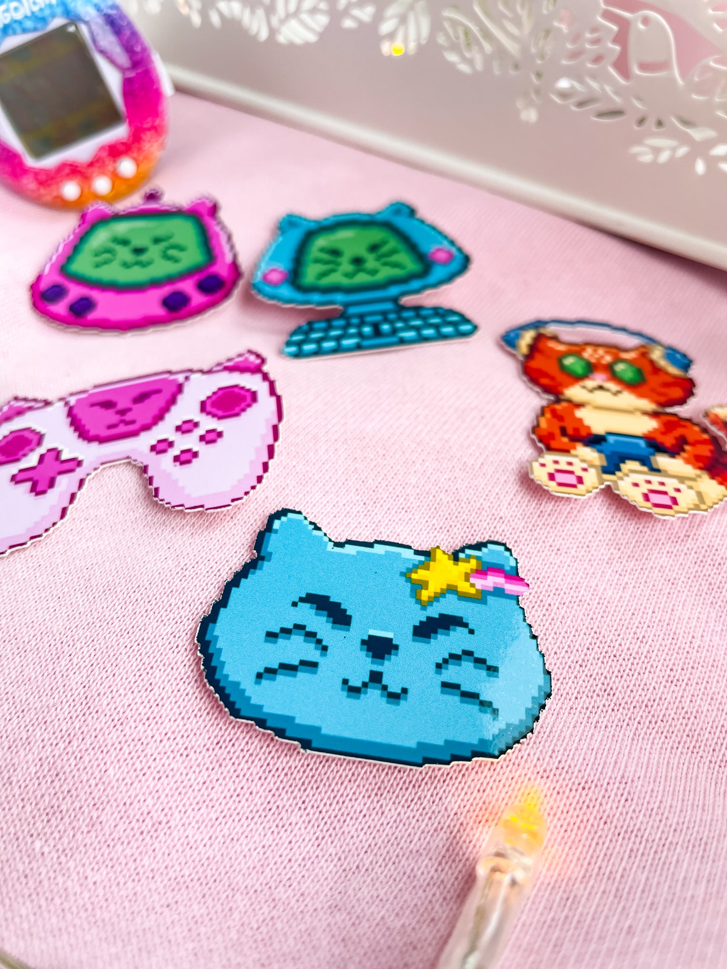 Gamer Cats Sticker Set