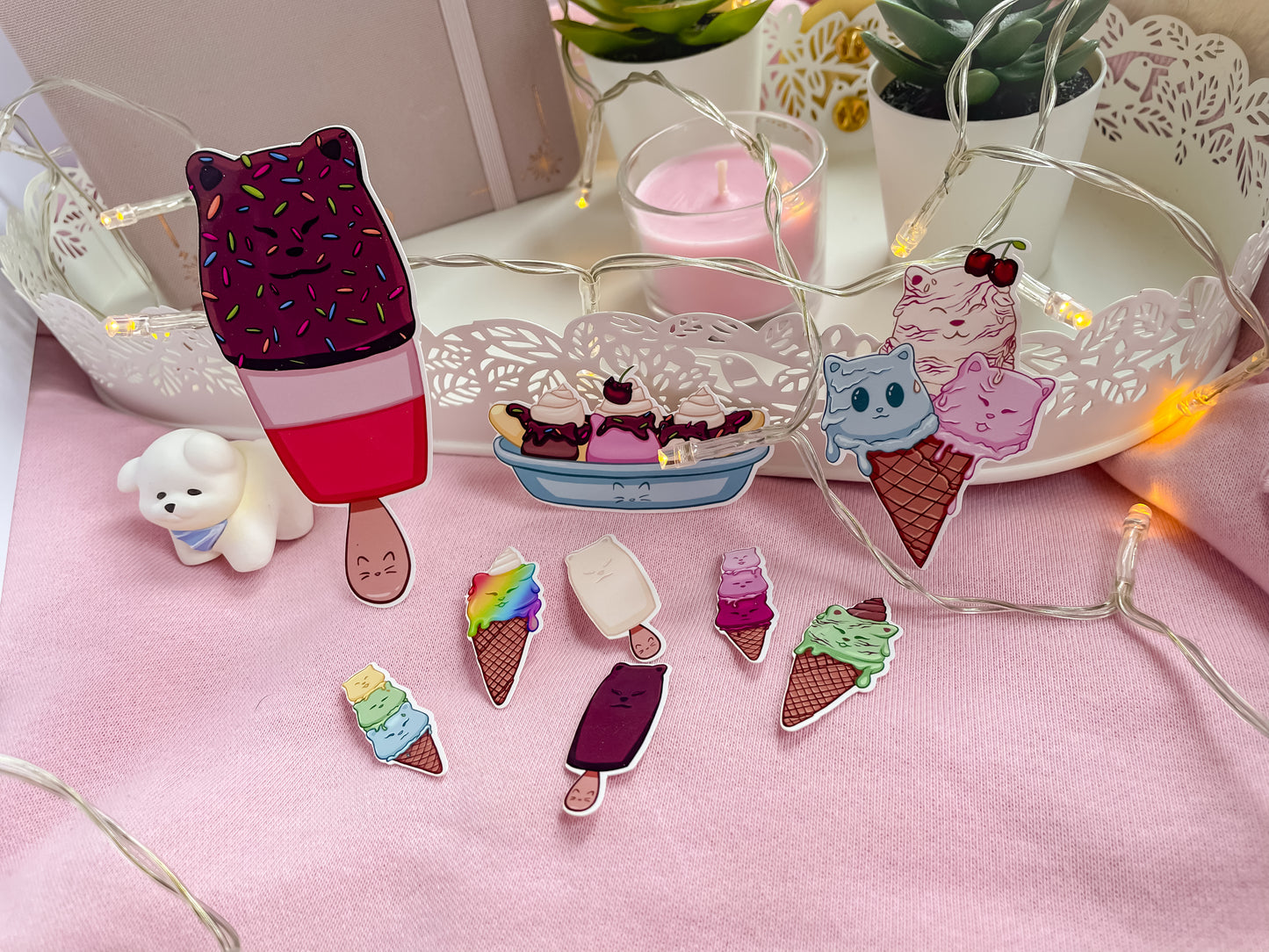 Summer Sticker Set - Ice-Cream Dreams