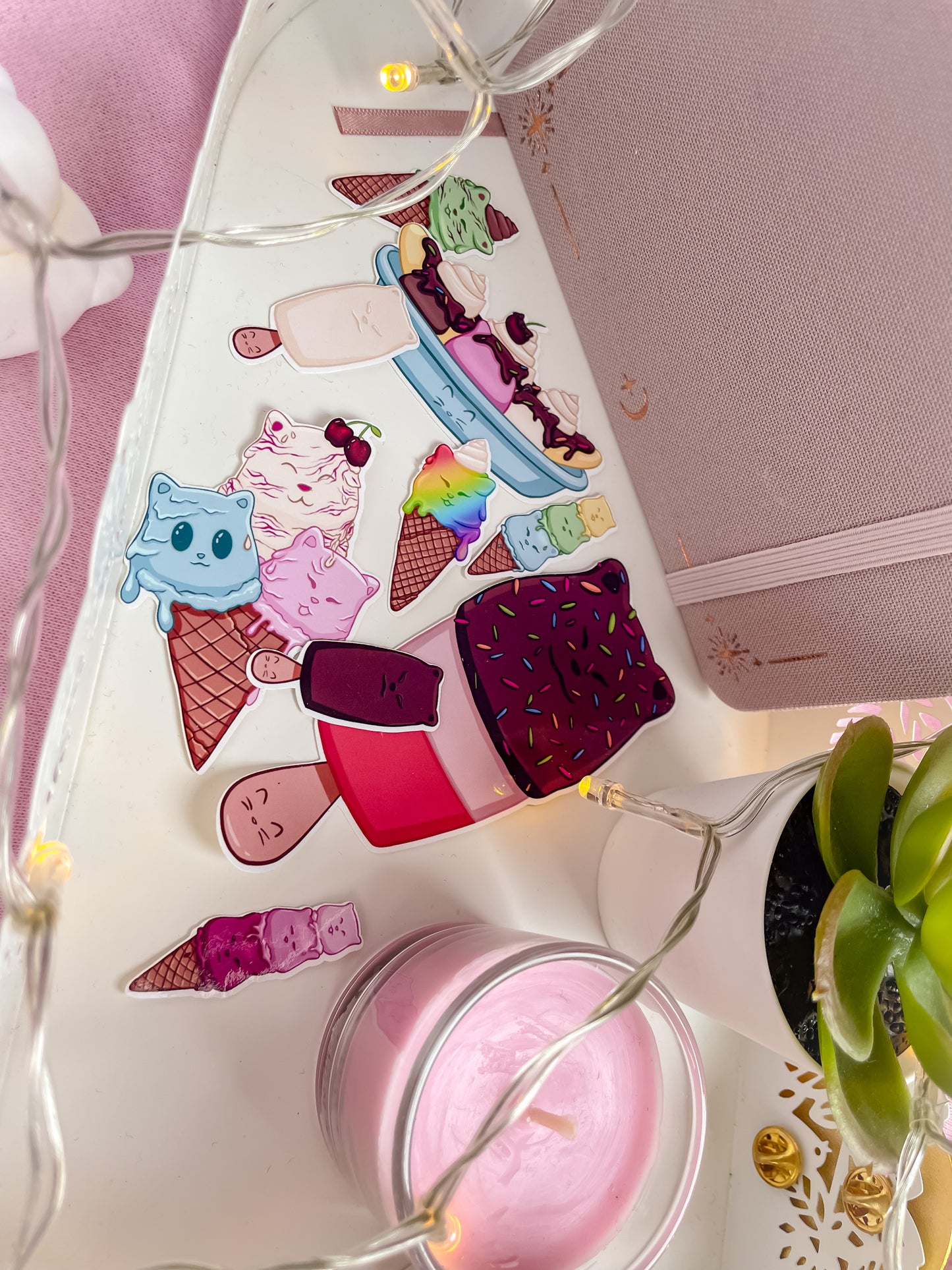 Summer Sticker Set - Ice-Cream Dreams
