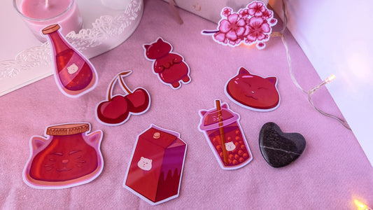 Fruit Cats - Cherry