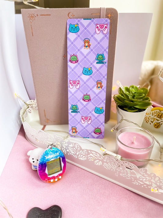 Gamer Cat Bookmark